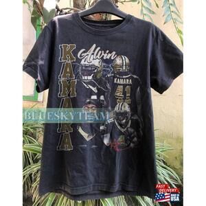 Graphic Style Alvin Kamara Tshirt Shirt Oversized Sport Tee Classic Unisex